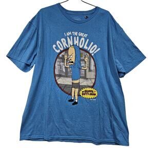 Beavis & Butthead I Am The Great Cornholio Size 2XLarge TShirt MTV Retro 90s